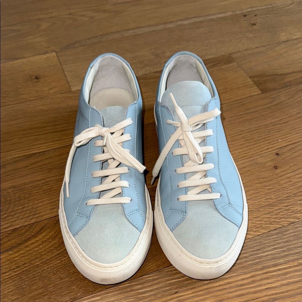 Common project original Achilles leather and suede sneaker